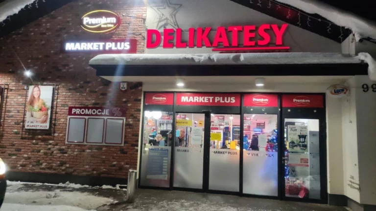 Kaseton świetlny premium market plus