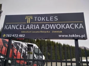 kaseton świetlny tokles sokołów młp.