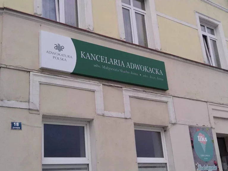 Kaseton Kancelarii Adwokackiej Rzeszów